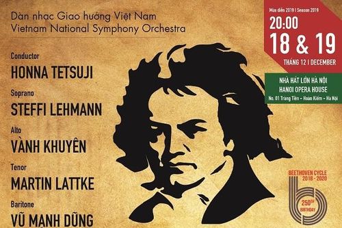 Hòa nhạc đặc biệt kỷ niệm 250 năm sinh Beethoven