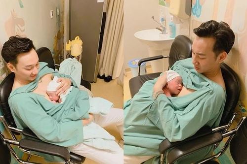 MC Thành Trung đón con sinh đôi đúng ngày U22 Việt Nam vô địch Sea Games