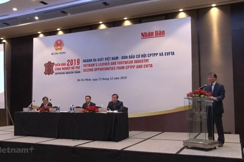 Hóa giải điểm 'nghẽn' giúp ngành da giày tận dụng tốt CPTPP và EVFTA