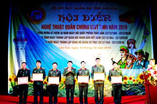 Hội diễn nghệ thuật quần chúng lực lượng vũ trang năm 2019