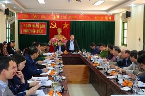 Bàn giải pháp đẩy nhanh tiến độ xây dựng nông thôn mới huyện Gia Viễn