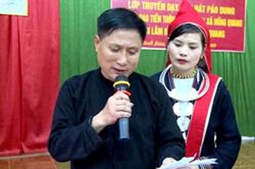 Người gìn giữ văn hóa dân tộc Dao tiền