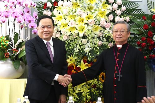 Đồng bào Công giáo tham gia tích cực các phong trào do Mặt trận phát động