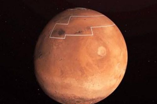NASA công bố bản đồ 'kho báu' băng nước trên sao Hỏa