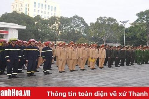 Ra quân bảo đảm an ninh trật tự Tết Nguyên đán Canh Tý 2020