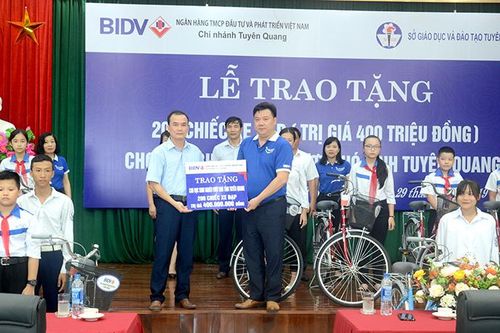 BIDV Tuyên Quang: Kinh doanh gắn với công tác an sinh xã hội
