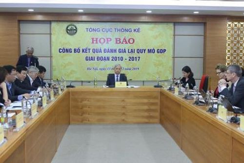 Công bố số liệu đánh giá lại GDP giai đoạn 2010-2017
