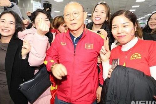 Giúp U22 Việt Nam vô địch SEA Games, thầy Park được chào đón nồng nhiệt tại Hàn Quốc