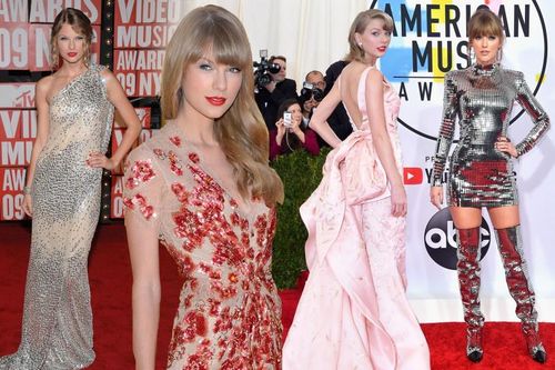 Taylor Swift và những bộ cánh đẹp nhất trên thảm đỏ 10 năm qua