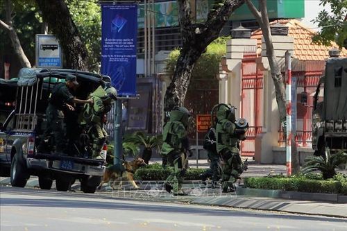 Diễn tập chống khủng bố, gây rối tại TPHCM
