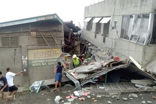 Động đất có độ lớn 6,8 rung chuyển miền nam Philippines