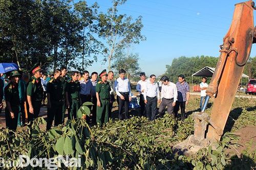 Bắt đầu đợt tìm kiếm, quy tập hài cốt liệt sĩ tại Long Thành