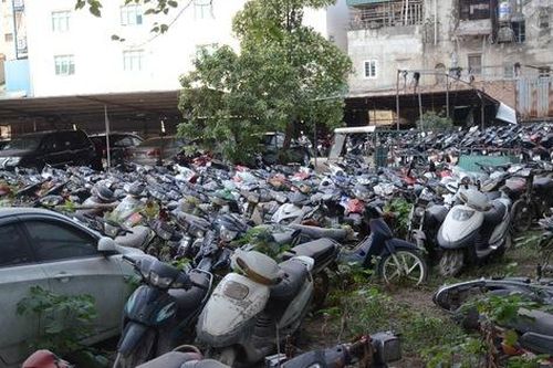 Hơn 37.000 phương tiện quá thời hạn tạm giữ: Bán không ai mua, cho không ai lấy
