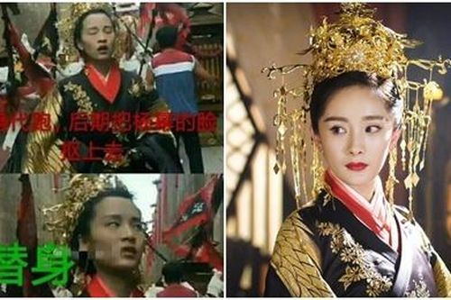 Sao Hoa ngữ dùng diễn viên đóng thế ở cả cảnh chạy bộ, đứng dưới mưa