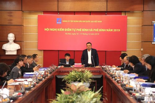 Đảng ủy Tập đoàn tổ chức Hội nghị kiểm điểm, tự phê bình và phê bình năm 2019