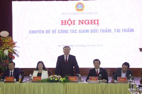 Hội nghị chuyên đề công tác giám đốc thẩm, tái thẩm