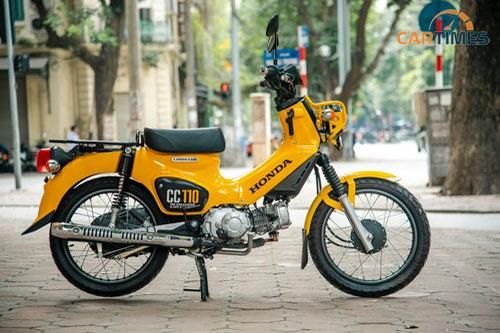 Soi chi tiết xe 'độc' Honda Cross Cub 110cc giá hơn trăm triệu đồng tại Hà Nội