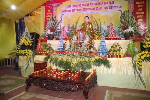Thái Bình : Tưởng niệm, cầu siêu HT.Thích Thanh Quảng