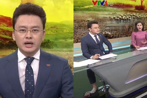 BTV Hữu Bằng để chân trần trên sóng Thời sự VTV 19h