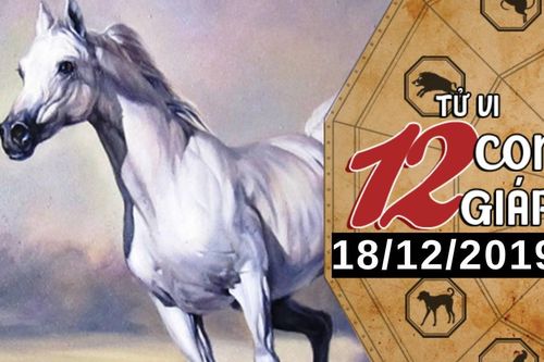 Tử vi thứ 4 ngày 18/12/2019 của 12 con giáp: Ngọ đối mặt với thử thách mới trong công việc, Dần nên cẩn trọng lời nói
