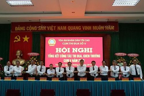 Cụm thi đua số V – TAND: Số lượng án thụ lý và giải quyết đều tăng