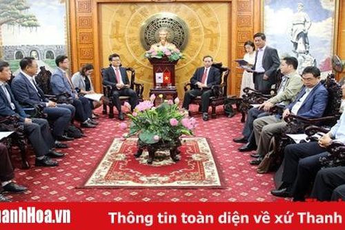 Phó Chủ tịch Thường trực UBND tỉnh Nguyễn Đức Quyền làm việc với đoàn công tác của tỉnh Gyeonggi-do, Hàn Quốc