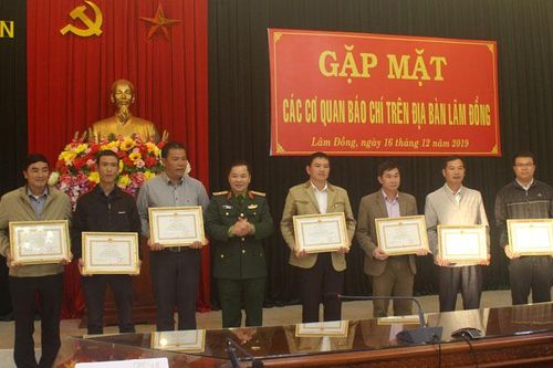 Học Viện Lục quân gặp mặt các cơ quan báo chí trên địa bàn Lâm Đồng