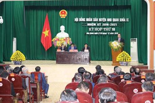 Khai mạc kỳ họp thứ 10, HĐND huyện Nho Quan khóa IX
