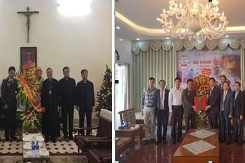 Công an Hà Nội chúc mừng các tổ chức tôn giáo nhân dịp Lễ Noel 2019