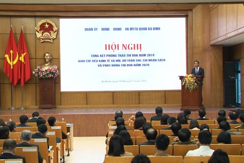 Quận Ba Đình phấn đấu thu ngân sách năm 2020 tăng 30%