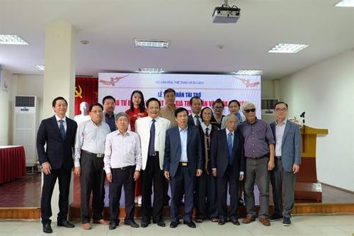 Lễ tiếp nhận tài trợ 20 tỉ đồng hỗ trợ bảo tồn và phát huy di sản văn hóa dân tộc