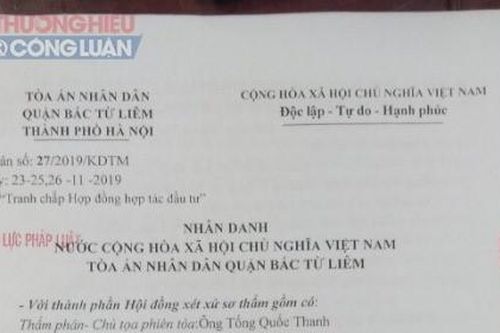 Tòa tuyên án Trường Pascal và Newton nhận lại Ngôi trường trên lô TH1