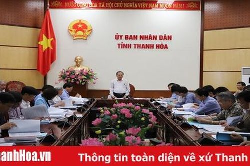 Phó Chủ tịch Thường trực UBND tỉnh Nguyễn Đức Quyền cho ý kiến vào một số quy hoạch ngành Tài nguyên và Môi trường