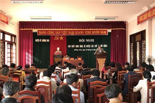 Hội nghị BCH Đảng bộ huyện Hướng Hóa lần thứ 20 ( Khóa XVI)