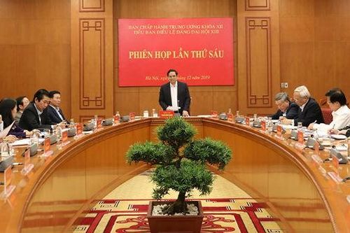 Tiểu ban Điều lệ Đảng Đại hội XIII họp phiên thứ 6