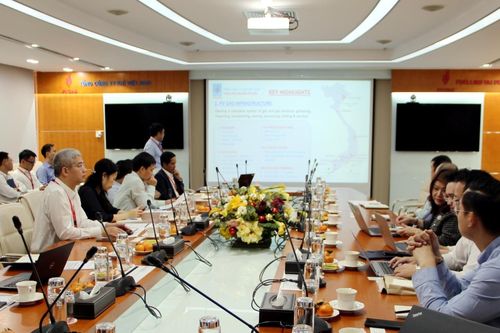 Đoàn công tác của PTT Thái Lan thăm và làm việc tại PV GAS
