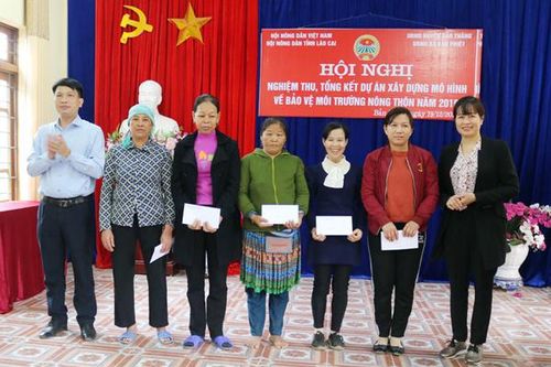 Xây dựng mô hình điểm về bảo vệ môi trường nông thôn