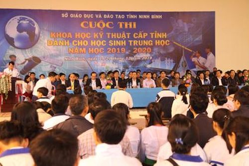 Khai mạc cuộc thi Khoa học kỹ thuật cấp tỉnh dành cho học sinh trung học năm học 2019-2020