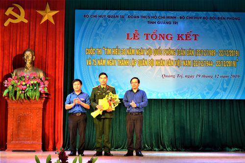 Trao giải Cuộc thi tìm hiểu Ngày hội Quốc phòng toàn dân, Ngày thành lập QĐND Việt Nam