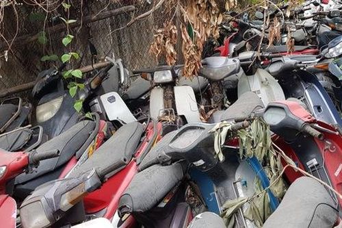 Hơn 37.000 phương tiện hư hỏng do quá thời hạn tạm giữ, thanh lý vẫn lỗ