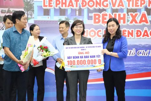 Phát động đóng góp xây dựng công trình bệnh xá trên đảo Nam Yết