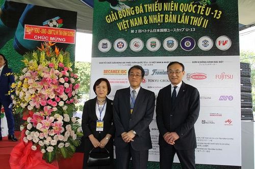 Khai mạc giải bóng đá thiếu niên quốc tế U13 Việt Nam - Nhật Bản 2019