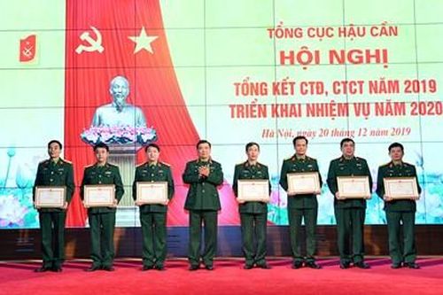 Tổng cục Hậu cần tổ chức hội nghị tổng kết công tác đảng, công tác chính trị năm 2019