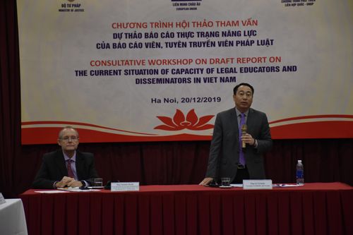 Tiếp tục nâng cao năng lực của đội ngũ báo cáo viên, tuyên truyền viên pháp luật