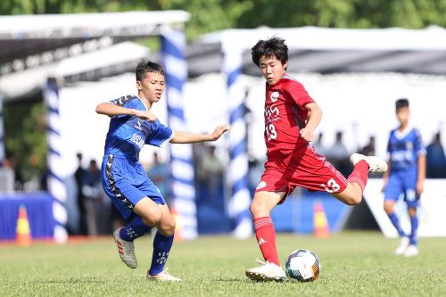 Khởi tranh Giải bóng đá thiếu niên quốc tế U13 Việt Nam - Nhật Bản