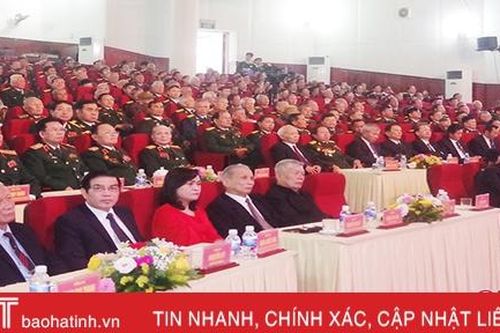 Hà Tĩnh mít tinh kỷ niệm 75 năm ngày thành lập Quân đội nhân dân Việt Nam