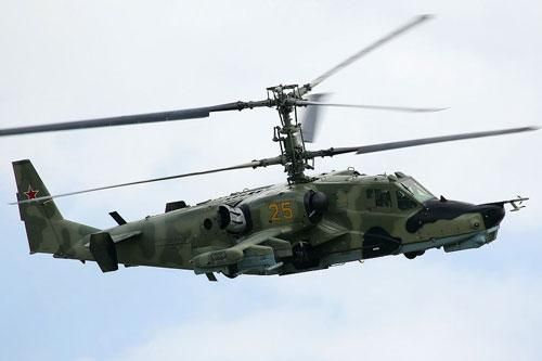Trực thăng Ka-52 Alligator Nga đuổi đánh máy bay Mỹ trên bầu trời Syria?