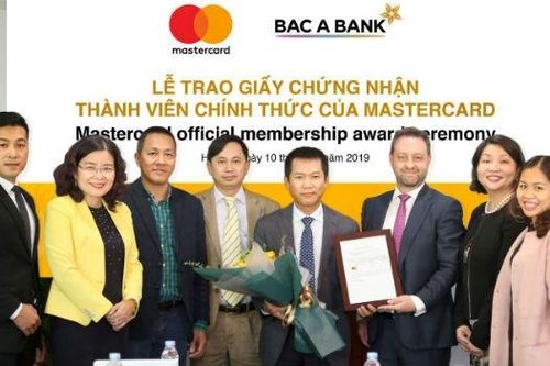 BAC A BANK trở thành thành viên chính thức của Mastercard