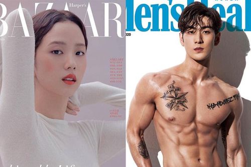 Jisoo và dàn sao Hàn xuất hiện ấn tượng trên bìa tạp chí năm 2020