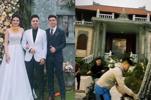 Khoe cây thông Giáng sinh, 'cô dâu 200 cây vàng' vô tình để lộ 'biệt phủ' hoành tráng